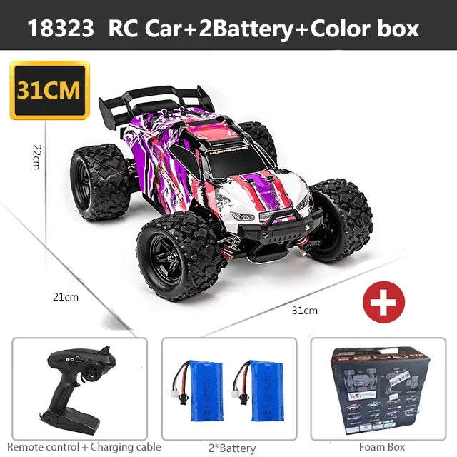 ferngesteuertes Auto 2,4 GHz RC-Auto All-Terrain 45 km/h 1:18 Off-Road-Truck Spielzeug Geburtstagsgeschenk für Kinder