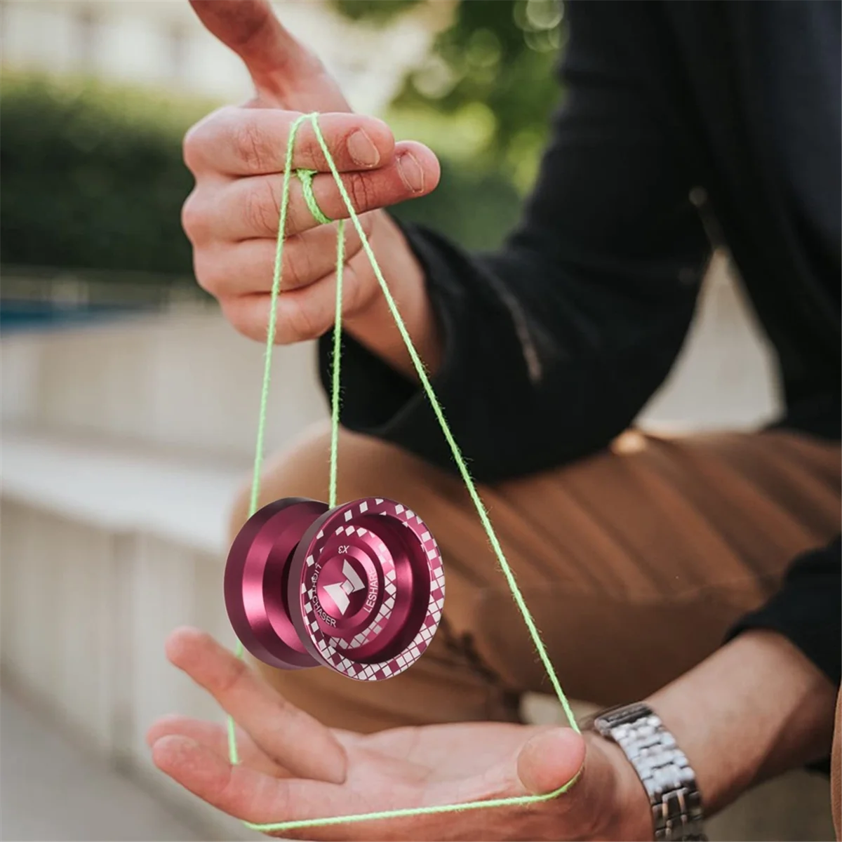 Modernes LESHARE Yoyo Magic Yoyo Nicht reagierendes professionelles Yoyo mit Lager