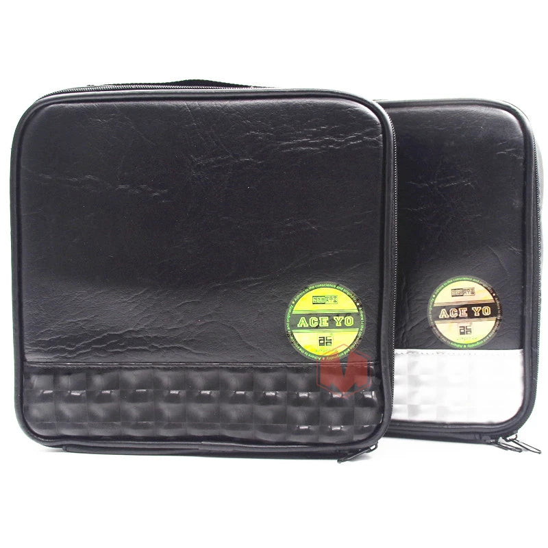 ACEYO Leder YOYO Tasche 9 Löcher Yo-yo Eintritt Paket Professionelle Yoyo Sammler Tasche 3D Oberfläche Yoyo Tasche