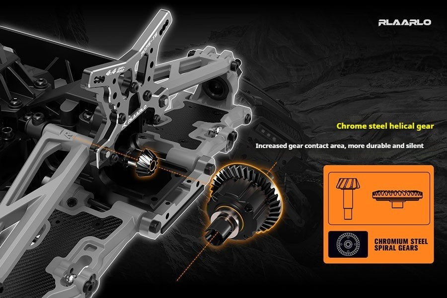 Omni Terminator Monstertruck RC Auto 1:10 Bürstenlos Metall-Version 60-80 km/h