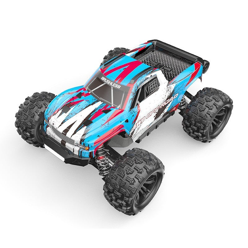 Amewi Hyper GO 16208 Monster Truck Brushless 4WD 1:16 RTR Blau/Weiß 2s Lipo Akku