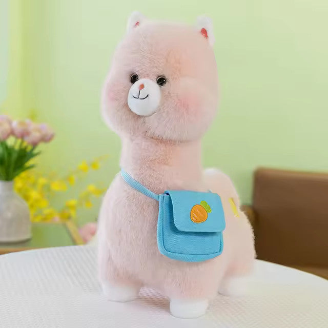 Kuscheltier wunderschönes Alpaka Plüschtier Stofftier Plushie