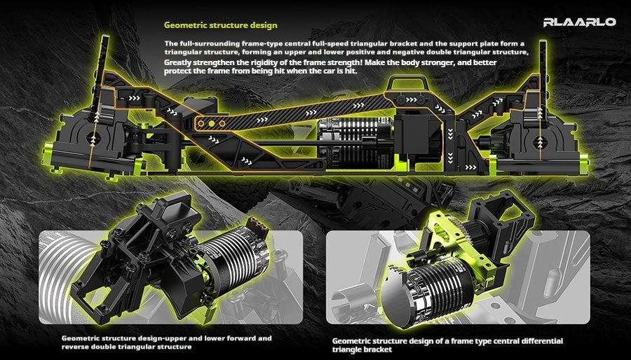 Omni Terminator Monstertruck RC Auto 1:10 Bürstenlos Metall-Version 60-80 km/h