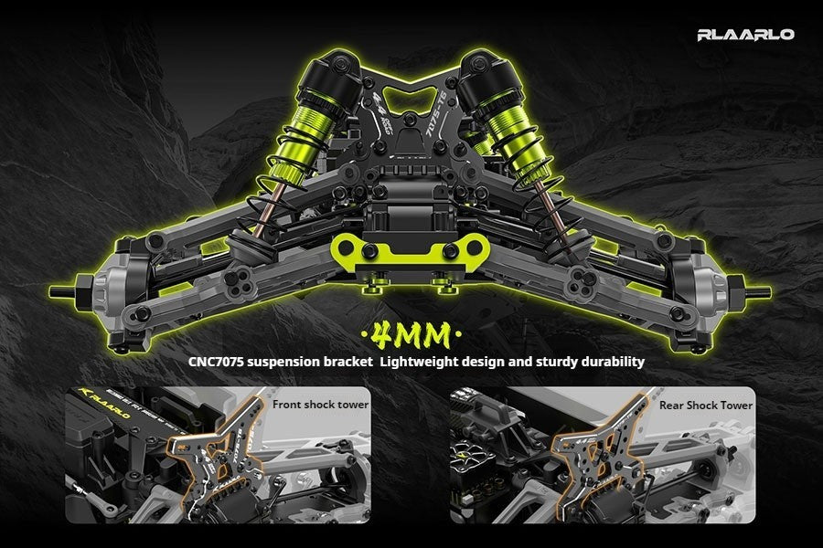 Omni Terminator Monstertruck RC Auto 1:10 Bürstenlos Metall-Version 60-80 km/h