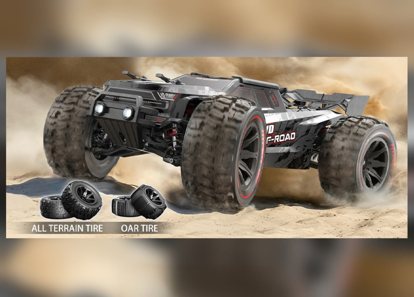 MJX Hyper GO Schwarz, Gold Brushless 1:14 RC Modellauto Elektro Truggy