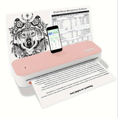 PeriPage mobiler Thermodrucker – Kabellos, Tintlos, geeignet für Dokumente Versandetiketten uvm.!