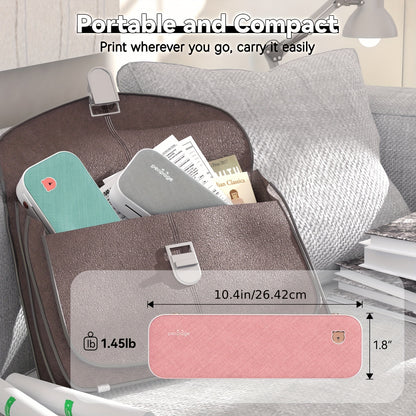 PeriPage mobiler Thermodrucker – Kabellos, Tintlos, geeignet für Dokumente Versandetiketten uvm.!