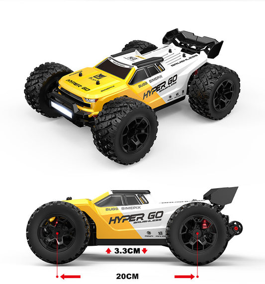 RC Monstertruck Hochgeschwindigkeit 51 km/h MJX HYPER GO Bürstenloses RC-Auto