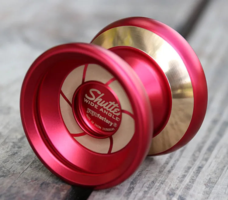 Neue YYF shutter YOYO Breite version Poliert ring legierung für professionelle yoyo player