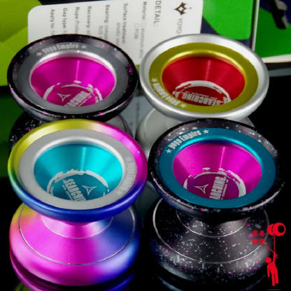 Neue Kommen YYE REICH SUCHE YOYO säure waschen Bunte yo-yo metall Yoyo für Professionelle yo-yo player klassische Spielzeug