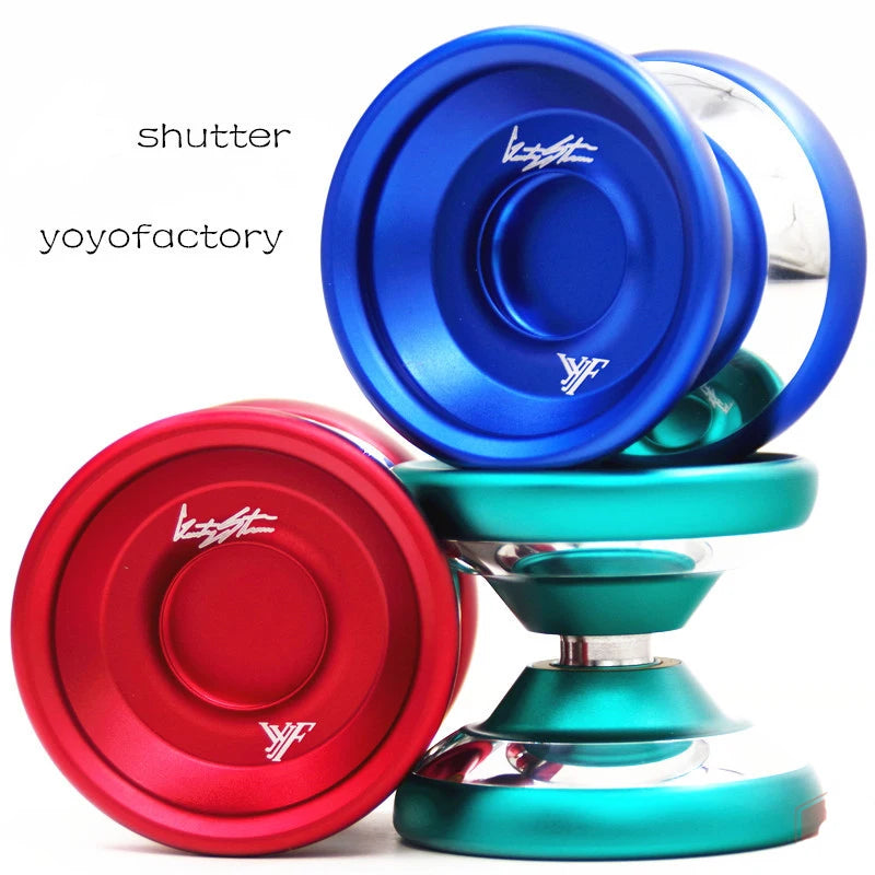Neue YYF shutter YOYO Breite version Poliert ring legierung für professionelle yoyo player