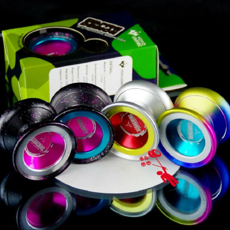 Neue Kommen YYE REICH SUCHE YOYO säure waschen Bunte yo-yo metall Yoyo für Professionelle yo-yo player klassische Spielzeug
