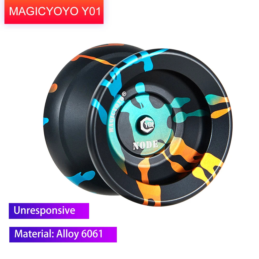 Hohe Geschwindigkeit Magic Yoyo V3/Y03 Nicht Mehr Reagiert Aluminium Legierung Yoyo CNC drehmaschine mit Spinning String Yoyo Spielzeug Geschenk für kinder