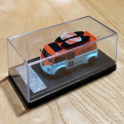 LDARC 1:64 V64 RTR Mini Elektro-RC-Automodell 2,4 GHz Lange Akkulaufzeit Desktop-RC-Auto Mini-Rennwagen Unterhaltungsspielzeug
