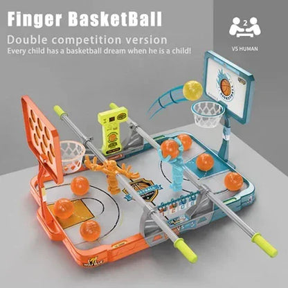 2025 Neuestes Desktop-Spiel für Kinder – Fingerspitzen-Basketball-Basketball-Schießbrett, Katapult, Fingerspitzen-Basketball-Tischspiele
