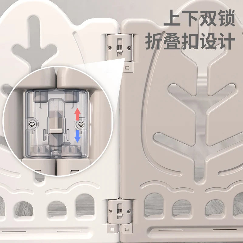 Kinderspielzaun Baby Indoor Haushalt Krabbelmatte Schutzzaun Baby Boden Kleinkind Sicherheitszaun Paradies