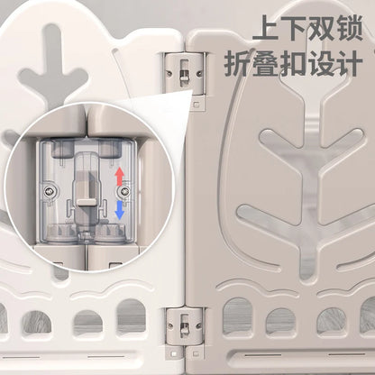 Kinderspielzaun Baby Indoor Haushalt Krabbelmatte Schutzzaun Baby Boden Kleinkind Sicherheitszaun Paradies