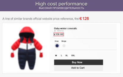 Ircomll Neue Mode Baby Winter & Herbst Kleidung neugeborene Overall Innen Fleece Strampler Herbst Overalls Kinder Oberbekleidung