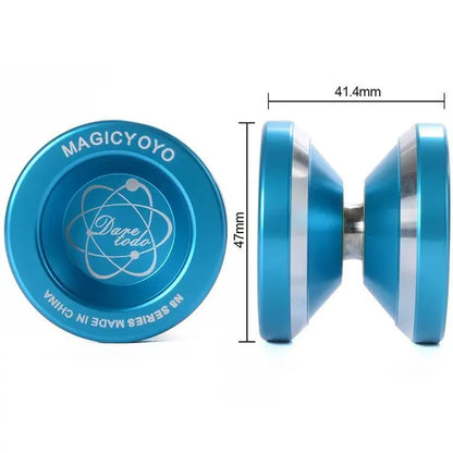 Mini Elf MAGICYOYO N8 polieren ring design Yo-Yo spielzeug flexible geschwindigkeit schnell kann angepasst werden metall Yo-yo kinder klassische spielzeug