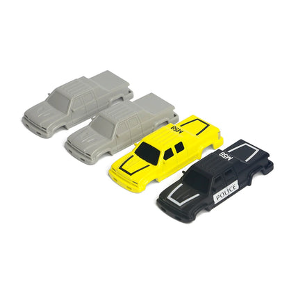 LDARC Teile Karosserie Reifen Handtasche Rampe DIY Szene Combo für M58 1/58 RC MINI Modell Auto Modifikation Zubehör