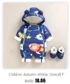 Neue geboren Baby kleidung Warme Fleece Strampler Bodys Baby Jungen Kostüm Infant Mädchen Kleidung Cartoon Insgesamt Oberbekleidung Overalls