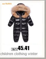 Neue geboren Warme Baby mantel Winter Mit Kapuze Strampler Dicke Overall Overalls Schneeanzug Kinder Jungen Kleidung kinder kleidung DropShipping