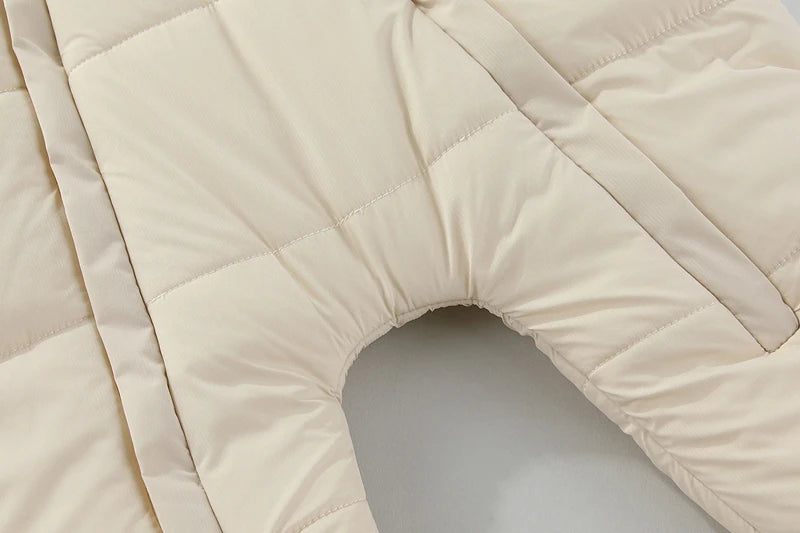 Neugeborenen Baby Overall Herbst und Winter Baby Strampler Warme Säuglings Schneeanzug Jungen Kleidung Verdicken Baby Ski Anzug Mädchen Mantel 0-18M