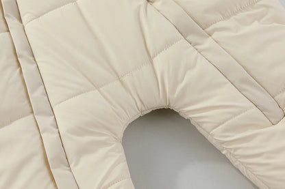 Neugeborenen Baby Overall Herbst und Winter Baby Strampler Warme Säuglings Schneeanzug Jungen Kleidung Verdicken Baby Ski Anzug Mädchen Mantel 0-18M