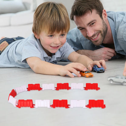 Straßenbarriere RC Auto Rennstrecke Hindernis Feldzaun Mini Verkehr Straßenblock Spielzeug für 1/14 1/16 1/18 1/24 1/28 Mini RC Auto