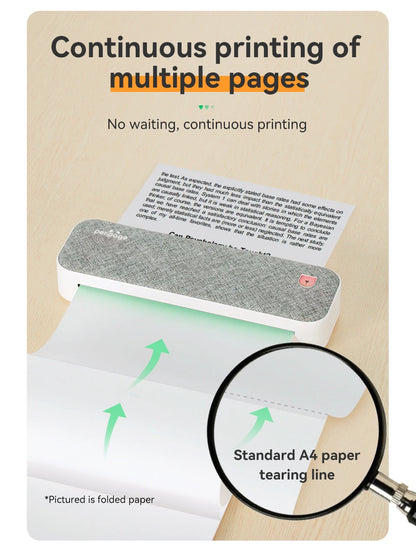 PeriPage A4-Thermopapier für A40-Drucker schnell trocknend