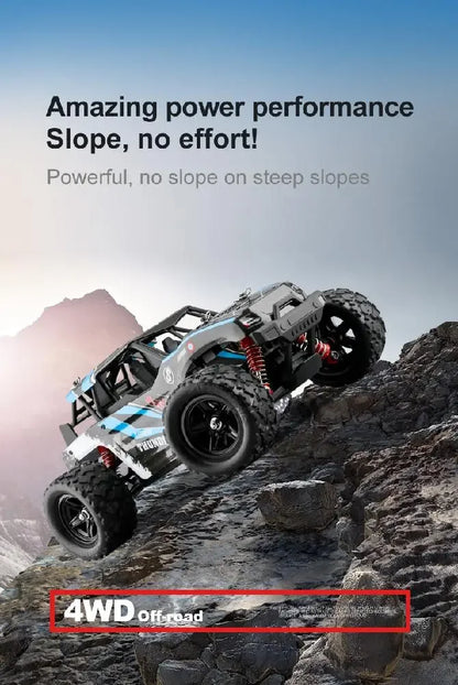 ferngesteuertes Auto 2,4 GHz RC-Auto All-Terrain 45 km/h 1:18 Off-Road-Truck Spielzeug Geburtstagsgeschenk für Kinder