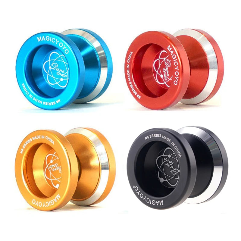 Mini Elf MAGICYOYO N8 polieren ring design Yo-Yo spielzeug flexible geschwindigkeit schnell kann angepasst werden metall Yo-yo kinder klassische spielzeug