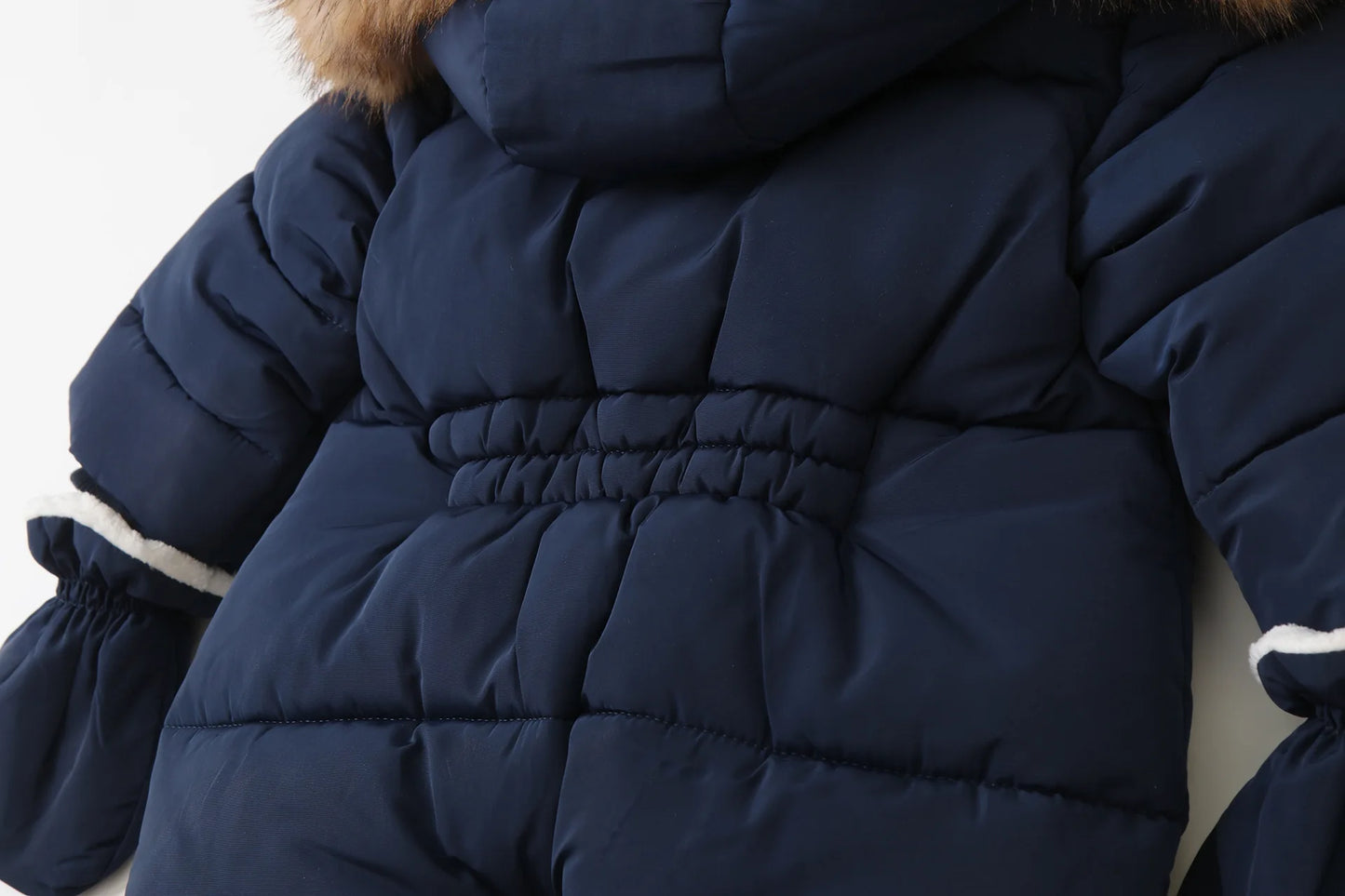 2024 neue Winter Baby Strampler Dicke Warme Infant Mit Kapuze Innen Fleece Overall Neugeborenen Jungen Mädchen Overalls Kleinkind Kleidung Set