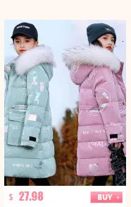 Kinder Kleidung Set Baby Winter Warme Daunen Jacken parka Jungen Dicken Overall Infant mantel kleinkind Mädchen Kleidung Kinder Schneeanzug
