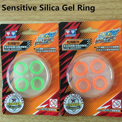 Auldey yoyo Kieselgel ring für profession elle Metall yoyo wettbewerbs fähige Recycling ring empfindlich für yoyo