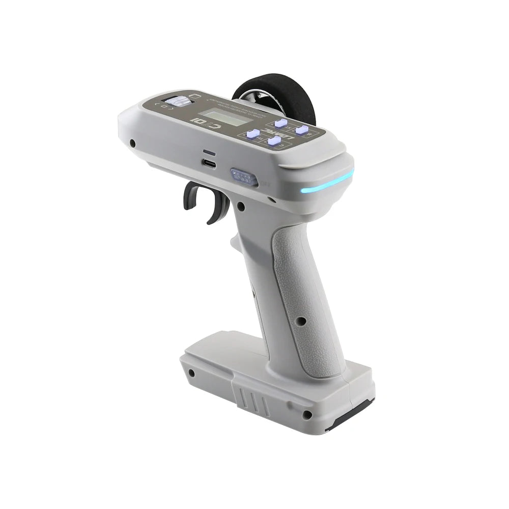 LDARC CT01 8CH Gun Control Fernbedienung CR1800 Empfänger RC Modell Auto Boot Englisch LCD Fernbedienung Daten Spannung Rückkehr