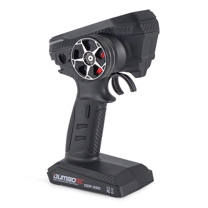 DUMBORC 2,4G 10CH Digital Radio Fernbedienung DDF-350 Sender mit Empfänger für RC Auto Boot Tank LCD FHSS System