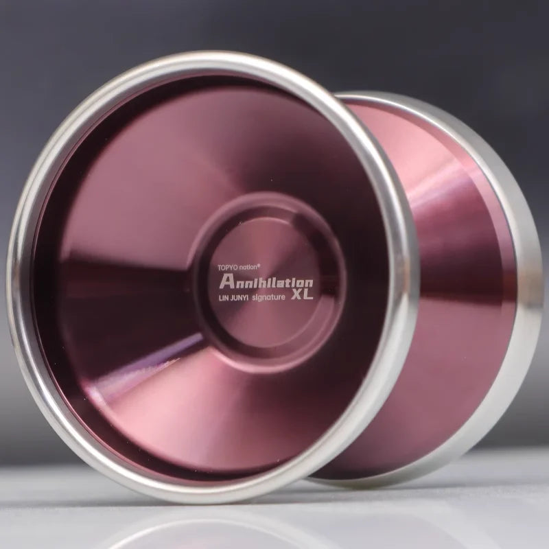 TOPYO Annihilation XL YOYO Lin Junys Signature Ball 7075, professioneller Wettbewerbswettbewerb, nicht reagierendes Yoyo aus Legierung