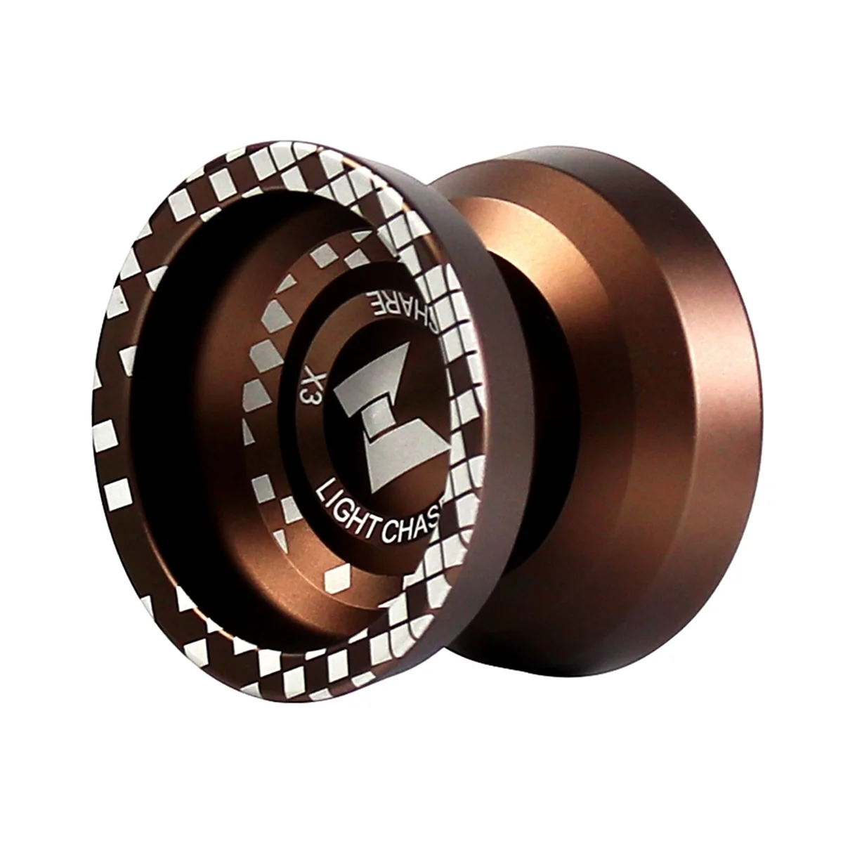 AM-Yoyo Nicht reagierendes Pro X3 für fortgeschrittene Spieler, reaktionsfähiges Yoyo für Anfänger, Kinder-Aluminium-Yoyo