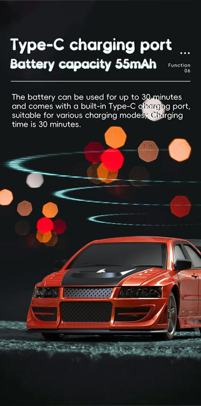 Turbo Racing 1/76 C76 Flat Running Racing MINI RTR Fernbedienung Modell On-road Auto Desktop Spielzeug für Erwachsene kinder Spielzeug