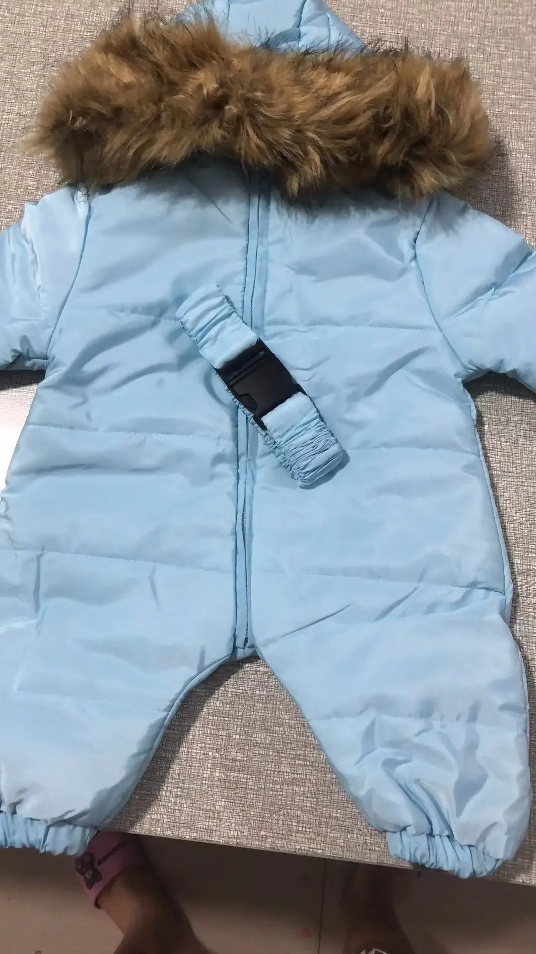 Winterkleidung Säugling Baby Schneeanzug Junge Mädchen Strampler Jacke Kapuzenoverall Warmer dicker Mantel Outfit Kinder Oberbekleidung Säuglingskleidung