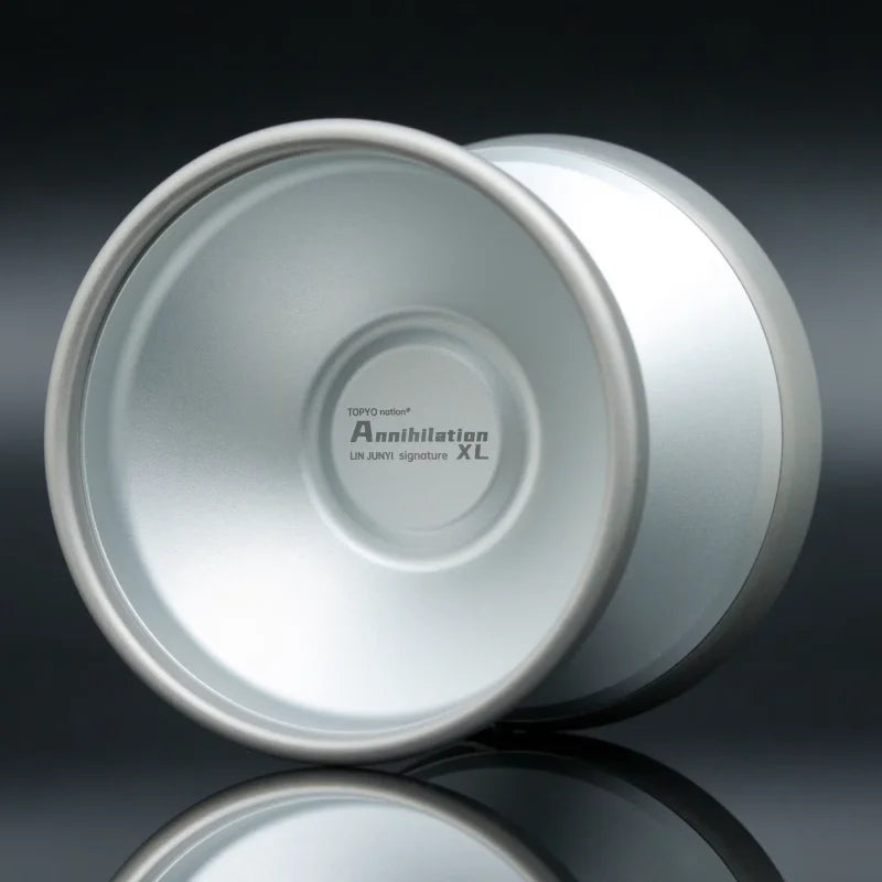 TOPYO Annihilation XL YOYO Lin Junys Signature Ball 7075, professioneller Wettbewerbswettbewerb, nicht reagierendes Yoyo aus Legierung