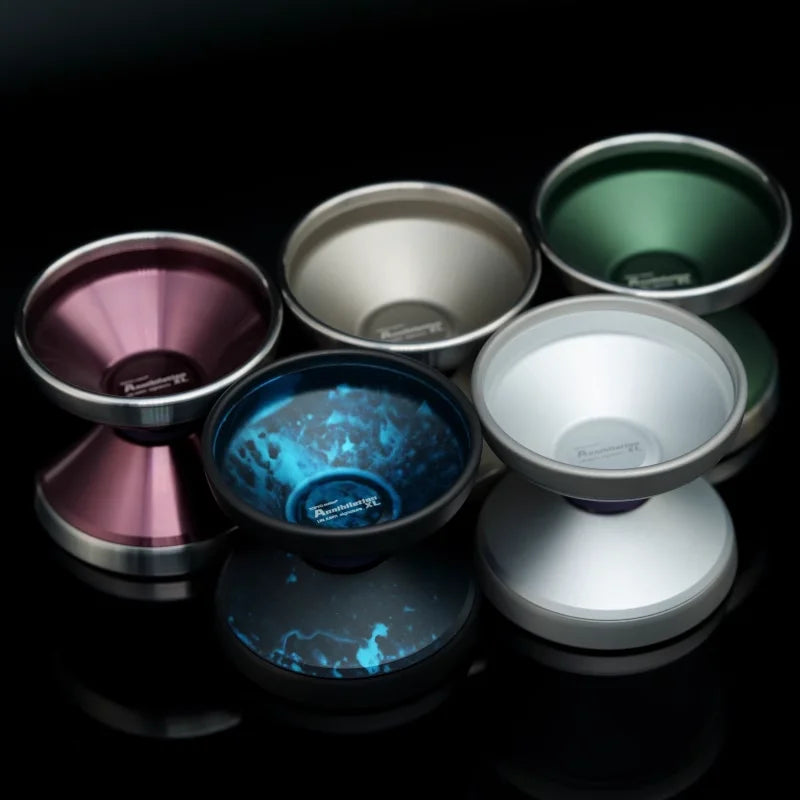 TOPYO Annihilation XL YOYO Lin Junys Signature Ball 7075, professioneller Wettbewerbswettbewerb, nicht reagierendes Yoyo aus Legierung