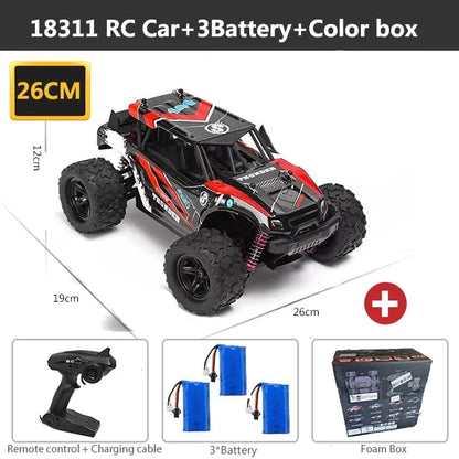 ferngesteuertes Auto 2,4 GHz RC-Auto All-Terrain 45 km/h 1:18 Off-Road-Truck Spielzeug Geburtstagsgeschenk für Kinder