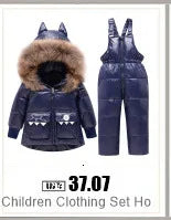 Neue geboren Warme Baby mantel Winter Mit Kapuze Strampler Dicke Overall Overalls Schneeanzug Kinder Jungen Kleidung kinder kleidung DropShipping