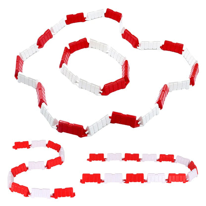 Straßenbarriere RC Auto Rennstrecke Hindernis Feldzaun Mini Verkehr Straßenblock Spielzeug für 1/14 1/16 1/18 1/24 1/28 Mini RC Auto