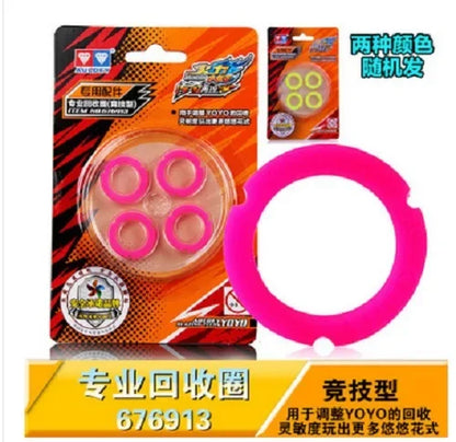 Auldey yoyo Kieselgel ring für profession elle Metall yoyo wettbewerbs fähige Recycling ring empfindlich für yoyo