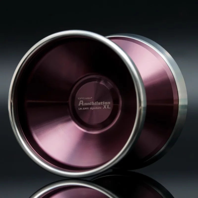 TOPYO Annihilation XL YOYO Lin Junys Signature Ball 7075, professioneller Wettbewerbswettbewerb, nicht reagierendes Yoyo aus Legierung