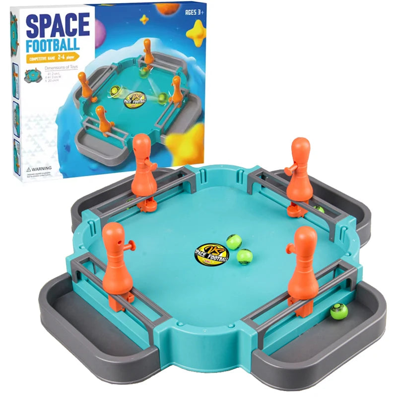 Kinder Flipper Brettspiele Tischspielzeug Fußball Marmor Schießen Flipper Schlacht Soziales Spiel Spaß Familie Party Interaktives Spielzeug