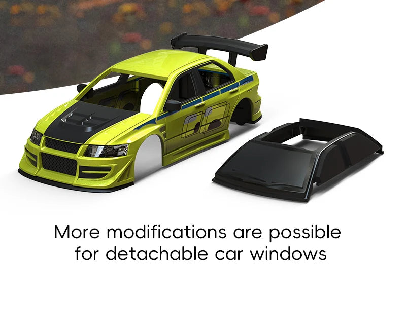 Turbo Racing 1/76 C76 Flat Running Racing MINI RTR Fernbedienung Modell On-road Auto Desktop Spielzeug für Erwachsene kinder Spielzeug